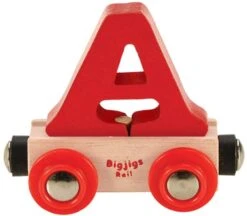 Bigjigs Rail Rail Buchstabenzug A (Der Lieferumfang Umfasst Nur EIN Stück)