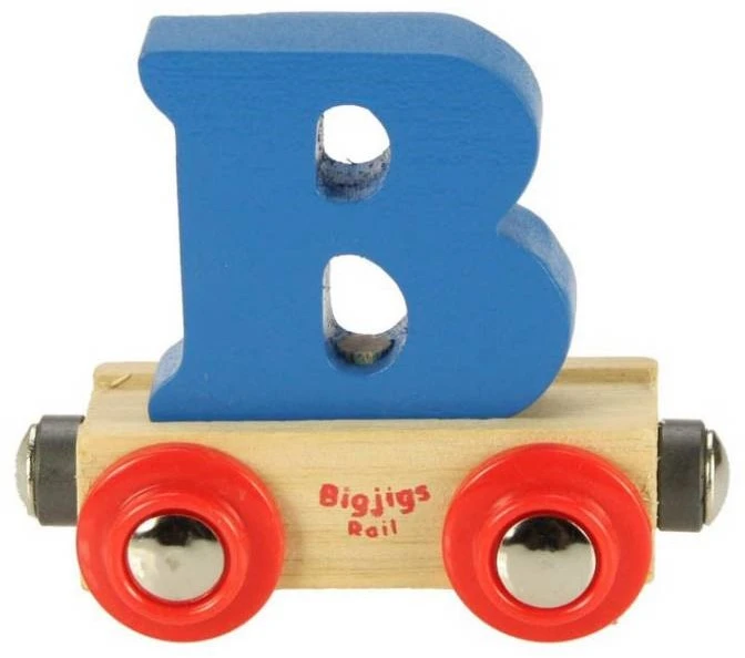 Bigjigs Rail Rail Buchstabenzug B (Der Lieferumfang Umfasst Nur EIN Stück) 3 Bigjigs Rail Rail Buchstabenzug B (Der Lieferumfang Umfasst Nur EIN Stück)