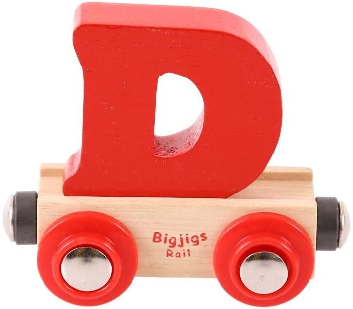 Bigjigs Rail Rail Buchstabenzug D (Der Lieferumfang Umfasst Nur EIN Stück) 5 Bigjigs Rail Rail Buchstabenzug D (Der Lieferumfang Umfasst Nur EIN Stück) – Bild 3