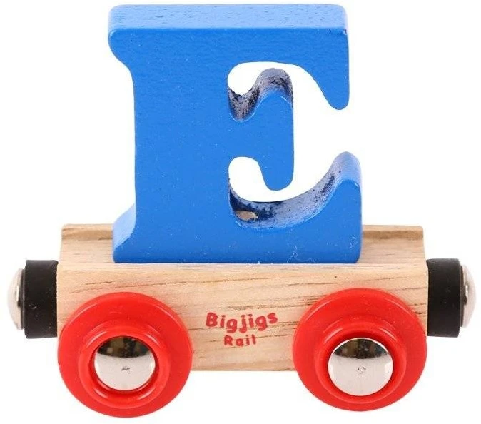 Bigjigs Rail Rail Buchstabenzug E (Der Lieferumfang Umfasst Nur EIN Stück) 4 Bigjigs Rail Rail Buchstabenzug E (Der Lieferumfang Umfasst Nur EIN Stück) – Bild 2