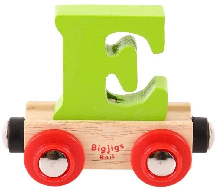 Bigjigs Rail Rail Buchstabenzug E (Der Lieferumfang Umfasst Nur EIN Stück) 5 Bigjigs Rail Rail Buchstabenzug E (Der Lieferumfang Umfasst Nur EIN Stück) – Bild 3
