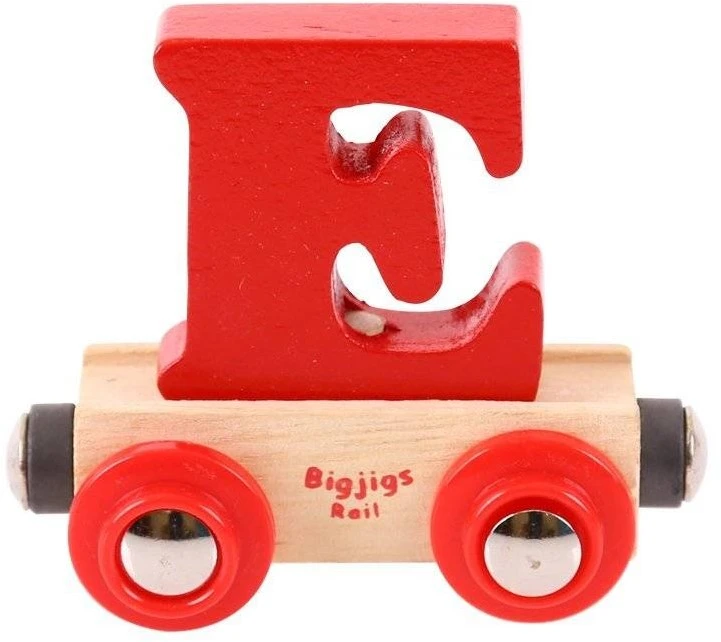 Bigjigs Rail Rail Buchstabenzug E (Der Lieferumfang Umfasst Nur EIN Stück) 3 Bigjigs Rail Rail Buchstabenzug E (Der Lieferumfang Umfasst Nur EIN Stück)