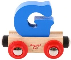 Bigjigs Rail Rail Buchstabenzug G (Der Lieferumfang Umfasst Nur EIN Stück)
