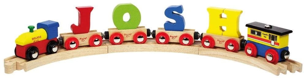 Bigjigs Rail Rail Buchstabenzug N (Der Lieferumfang Umfasst Nur EIN Stück) 4 Bigjigs Rail Rail Buchstabenzug N (Der Lieferumfang Umfasst Nur EIN Stück) – Bild 2