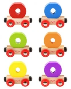 Bigjigs Rail Rail Buchstabenzug O (Der Lieferumfang Umfasst Nur EIN Stück) -Djeco Geschaft bigjigs rail rail buchstabenzug o der lieferumfang umfasst nur ein stueck 3