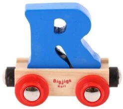 Bigjigs Rail Rail Buchstabenzug R (Der Lieferumfang Umfasst Nur EIN Stück)