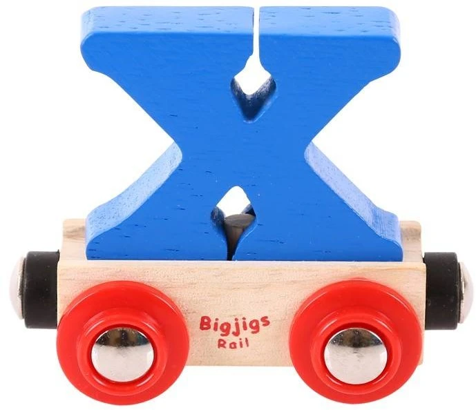 Bigjigs Rail Rail Buchstabenzug X (Der Lieferumfang Umfasst Nur EIN Stück) 5 Bigjigs Rail Rail Buchstabenzug X (Der Lieferumfang Umfasst Nur EIN Stück) – Bild 3