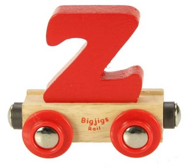 Bigjigs Rail Rail Buchstabenzug Z (Der Lieferumfang Umfasst Nur EIN Stück) 3 Bigjigs Rail Rail Buchstabenzug Z (Der Lieferumfang Umfasst Nur EIN Stück)