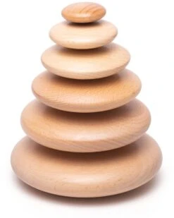 Bigjigs Stapeln Von Kieselsteinen