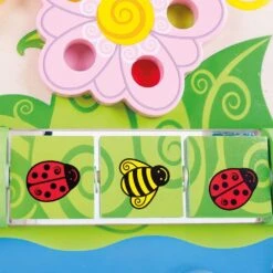 Bigjigs Toys Blumiges Aktivitätsstation -Djeco Geschaft bigjigs toys blumiges aktivitaetsstation 2