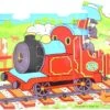Bigjigs Toys Rahmenpuzzle - Eisenbahn -Djeco Geschaft bigjigs toys rahmenpuzzle eisenbahn