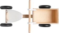 Van Dijk Toys - Bakfiets - Wit 14 Van Dijk Toys - Bakfiets - Wit -Djeco Geschaft bovenaanzicht