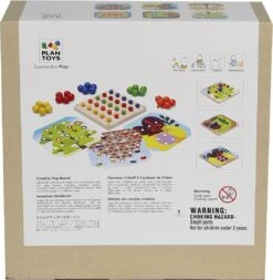 Plan Toys Kreatives Spielbrett 12 Plan Toys Kreatives Spielbrett -Djeco Geschaft box 5399 creative peg board 2jpg