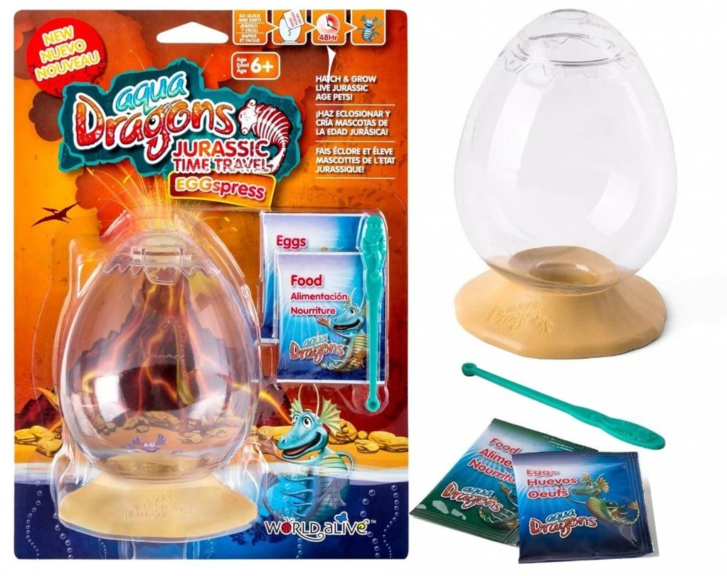 Brainstorm 4005 Aqua Dragons „Jura-Zeitreise-EIxpress“-Aquarium Begleite Uns Auf Eine Reise Zurück In Die Urzeit Und Erwecke Diese Winzigen LEBENDEN Wesen Zum Leben, Mehrfarbig 3 Brainstorm 4005 Aqua Dragons „Jura-Zeitreise-EIxpress“-Aquarium Begleite Uns Auf Eine Reise Zurück In Die Urzeit Und Erwecke Diese Winzigen LEBENDEN Wesen Zum Leben, Mehrfarbig