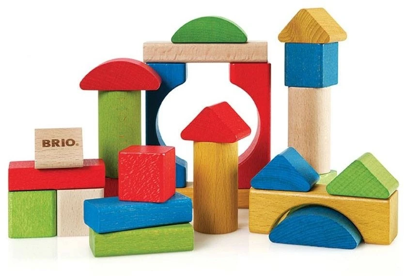 Brio Bunte Holzbausteine 25 Teile - 30114 3 Brio Bunte Holzbausteine 25 Teile - 30114