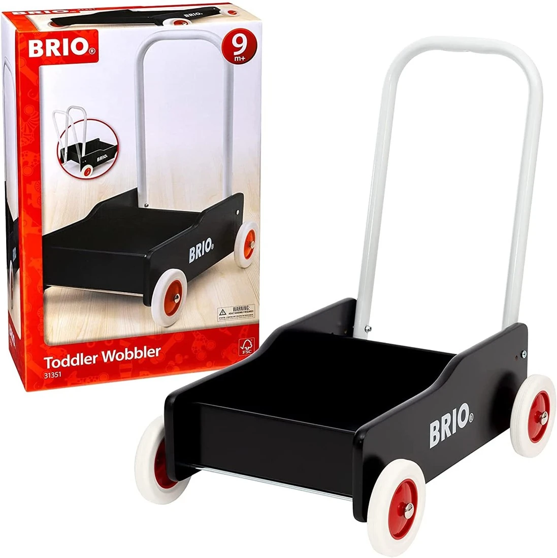 BRIO Lauflernwagen, Schwarz 5 BRIO Lauflernwagen, Schwarz – Bild 3