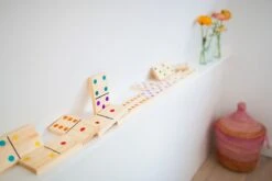 BS Toys Domino (bunt) -Djeco Geschaft bs toys domino gekleurd