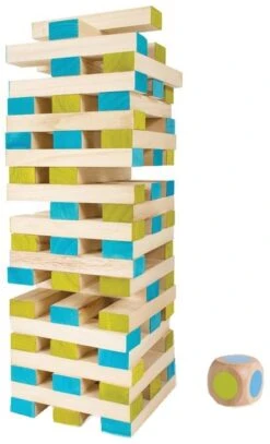 BS Toys Großer Turm Mit Würfel