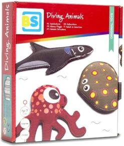 BS Toys Tauchtiere - Hai, Rochen Und Oktopus -Djeco Geschaft bs toys tauchtiere hai rochen und oktopus 3