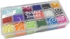 BUKI Transparente Perlen 18 Farben - 2 Mm