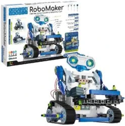 Clementoni Robomaker Start, STEM Kit, Spielzeugroboter Für Kinder, Coding Spiele, 8+ Jahre, 66926, Multicolor