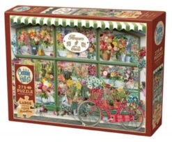 Cobble Hill Easy Handling Puzzle 275 Pieces - Flowers & Cacti Shop