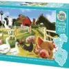 Cobble Hill Family Puzzle 350 Pieces - Welcome To The Farm 2 Cobble Hill Family Puzzle 350 Pieces - Welcome To The Farm -Djeco Geschaft cobble hill family puzzle 350 pieces welcome to the farm