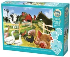 Cobble Hill Family Puzzle 350 Pieces - Welcome To The Farm