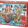 Cobble Hill Puzzle 1000 Pieces - Viking Voyage -Djeco Geschaft cobble hill puzzle 1000 pieces viking voyage