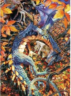 Cobble Hill Puzzle 1000 Teile - Abby's Dragon -Djeco Geschaft cobble hill puzzle 1000 teile abby apos s dragon 2