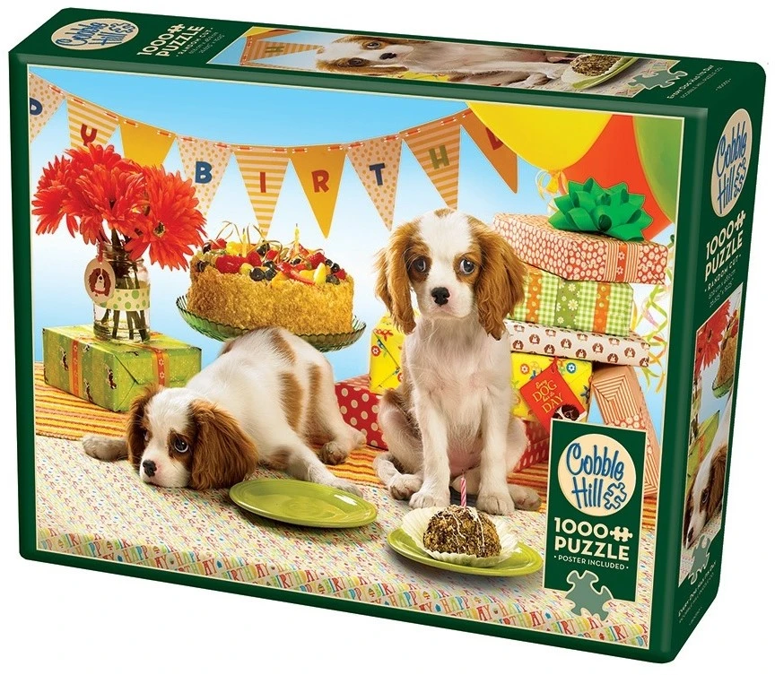 Cobble Hill Puzzle 1000 Teile - Every Dog Has Its Day - Till End Of Stock 4 Cobble Hill Puzzle 1000 Teile - Every Dog Has Its Day - Till End Of Stock – Bild 2
