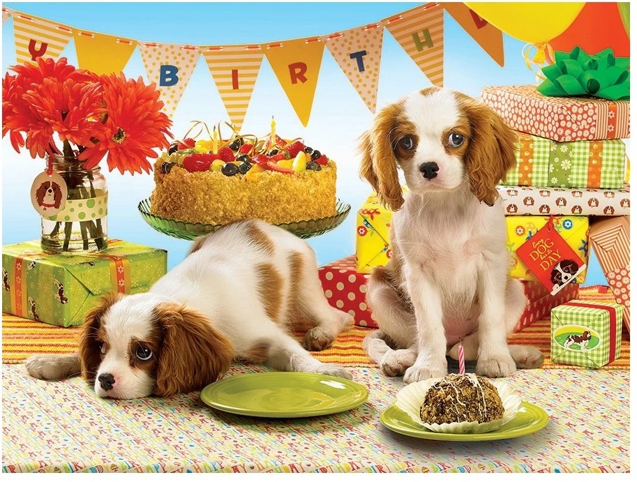 Cobble Hill Puzzle 1000 Teile - Every Dog Has Its Day - Till End Of Stock 3 Cobble Hill Puzzle 1000 Teile - Every Dog Has Its Day - Till End Of Stock