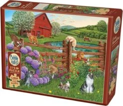 Cobble Hill Puzzle 275 Teile - Farm Cats