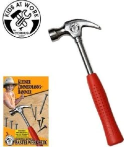 CORVUS Corvus_600091 A600091 Zimmermannshammer Kids At Work