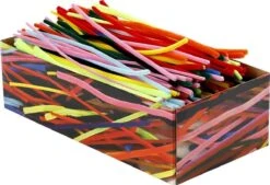 Creative Company Chenille Mehrfarbig 30 Cm Lang, 4+6+9 Mm Dick - 700 Stück -Djeco Geschaft creative company chenille mehrfarbig 30 cm lang 4plus6plus9 mm dick 700 stueck 3