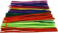 Creative Company Chenilledraad Meerkleurig 30 Cm Lengte, 4 Mm Dikte - 300 Stuks