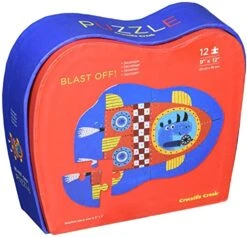 Crocodile Creek 12-teiliges Mini-Puzzle/Blast Off -Djeco Geschaft crocodile creek 12 teiliges mini puzzle blast off 3