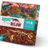 Crocodile Creek 3876004 - Classic Above And Below Boxed Puzzles, Dinosaurier World, 48 Teile -Djeco Geschaft crocodile creek 3876004 classic above and below boxed puzzles dinosaurier world 48 teile
