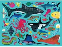 Crocodile Creek 500 Teile Familie Puzzle/Meerestiere