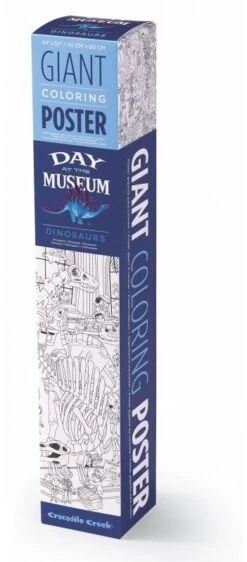 Crocodile Creek Ein Poster Ausmalen/Dinosauriergebrüll