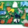 Crocodile Creek Holzpuzzle Zoo - 16-teilig -Djeco Geschaft crocodile creek holzpuzzle zoo 16 teilig