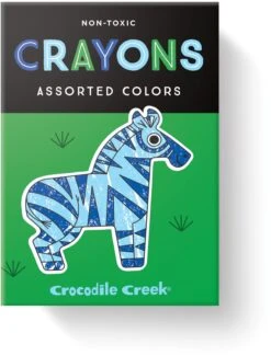 Crocodile Creek Farbige Aufkleber Tiere - 20 Stück -Djeco Geschaft crocodile creek inkleur stickers dieren 20 stuks