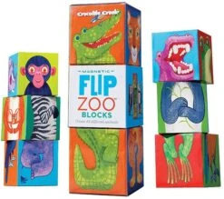 Crocodile Creek Magnetic Blocks/Rainforest Ani Blockpuzzle