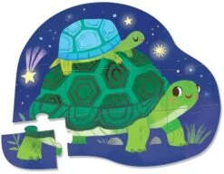 Crocodile Creek Mini Puzzel Turtles Together - 12 Stukjes -Djeco Geschaft crocodile creek mini puzzel turtles together 12 stukjes 2