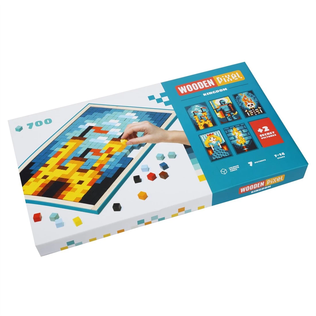 Cubika Holzmasaik - Rittern 3 Cubika Holzmasaik - Rittern