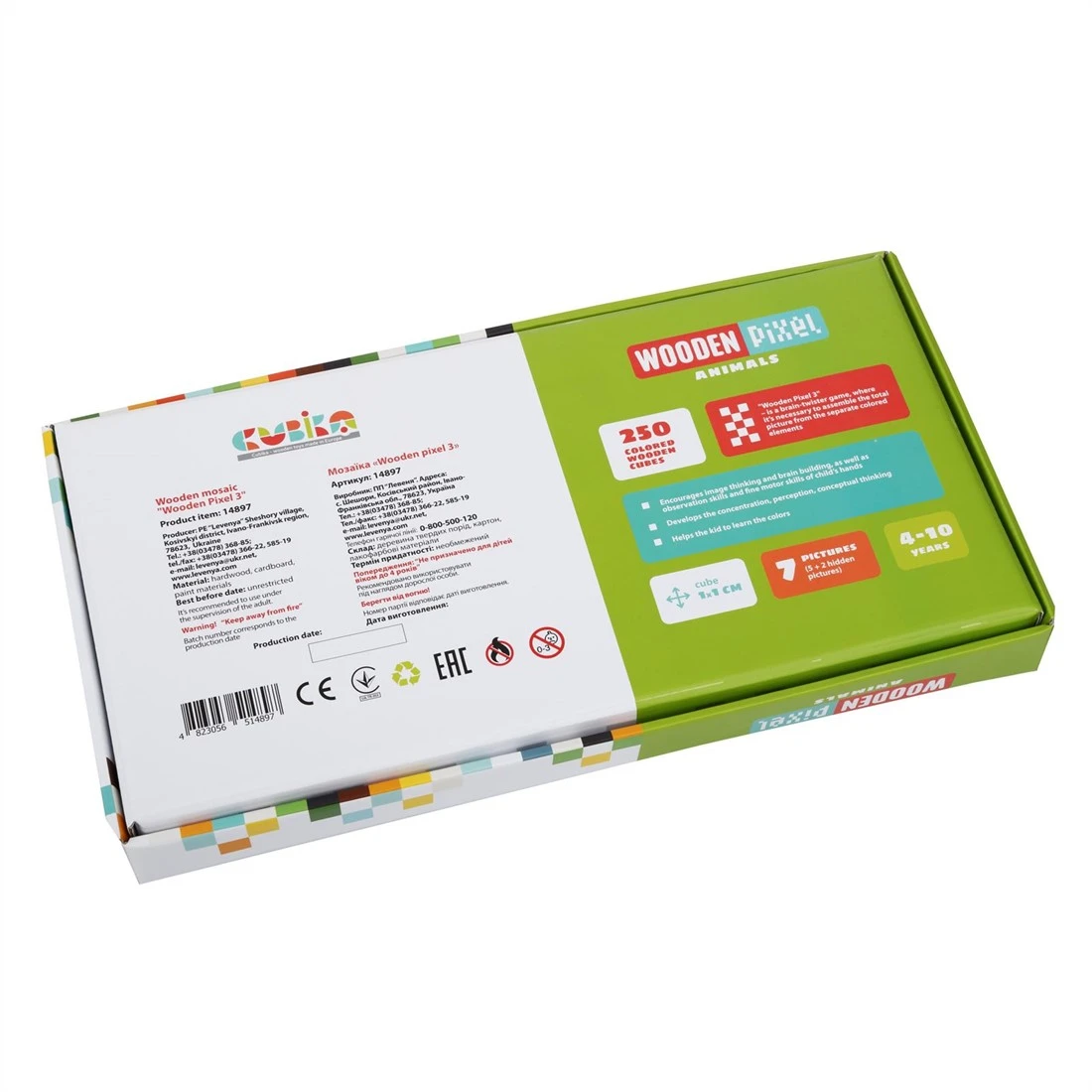 Cubika Holzmasaik - Tiere 4 Cubika Holzmasaik - Tiere – Bild 2