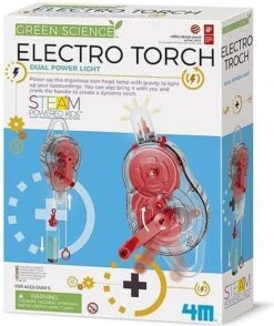 DAM 4M Kidzlabs GREEN SCIENCE/Hybrid Solar Engineering: ECO-TECH BULB, Inklusive Ausführlicher Anleitung, Karton 20,5x27,5x6cm, 5+