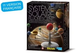 DAM 4M KidzLabs: SPACE / BUILDING KIT SUNSET / F R A N S T A L I G E PACKAGE, Zum Selber Bauen, Mit Farbe Und Pinsel, Karton 17x22x6cm, 8+