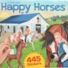Depesche 11584 Sticker-Album "Create Your Happy Horses", Sticker-Heft Für Pferde-Fans Mit 24 Seiten Und 445 Stickern Zum Verzieren, Ca. 24,5 X 30 X 0,7 Cm Groß