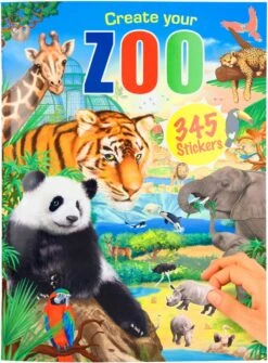 Depesche Create Your ZOO, Malbuch Mit Stickern